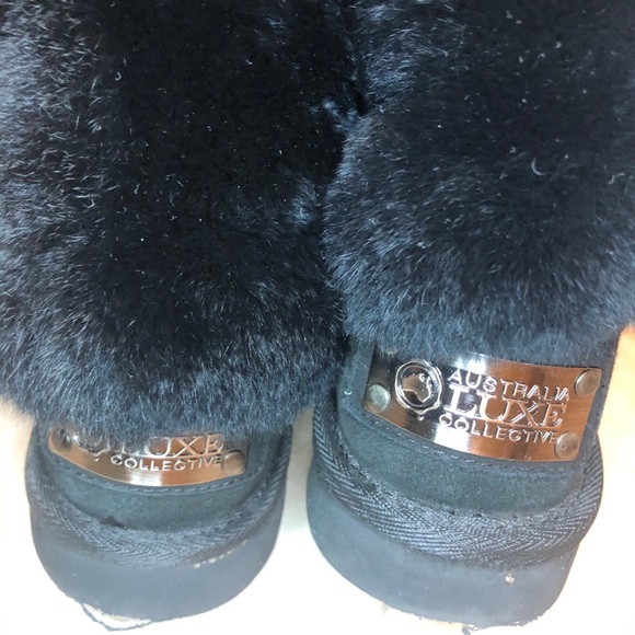 Australia Luxe Collective Furry Chain Boots - Picture 7 of 11